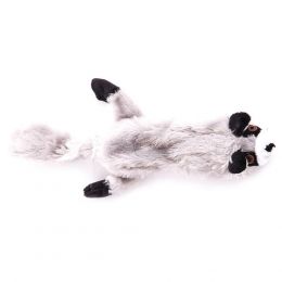 Squeaky crushed plush toy, Fox 