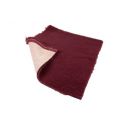 Dry Bed, Solid Dark Red
