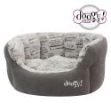Doogy confort Basket -"Whooly" Design - Taupe
