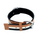Bobby "Brave" Leather Collar - Brown