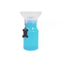 Auto dog mug - Drinking bottle - Travel bottle - Blue color