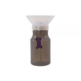 Auto dog mug - Drinking bottle - Travel bottle - Smoke color