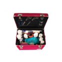 Groom-X valise de toilettage portable à paillettes - 3 couleurs disponibles