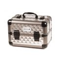 Groom-X valise de toilettage portable Mini - effet diamant - 2 couleurs disponibles