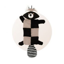 Bi-material Plush Toy for Dogs - Raccoon or Fox
