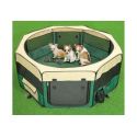 Pet Play Park - Parc pour chiots - Tissu - vert
