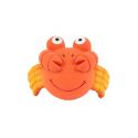 Chuckle City Squeaky Latex Crab 8cm Orange
