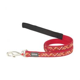 Red Dingo comfort leash 