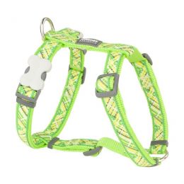 Red Dingo comfort harness "Green Flanno"