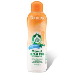 Tropiclean Natural - Flea & Tick Shampoo - Maximum Strenght
