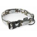 Collier camouflage gris