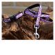 Handmade Leash, "Purple Marguy" pattern