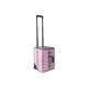 Groom-X Valise de Toilettage Pink Deluxe Portable avec roulettes - Rose
