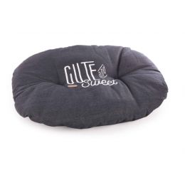 Coussin "Cute and sweet"- Noir