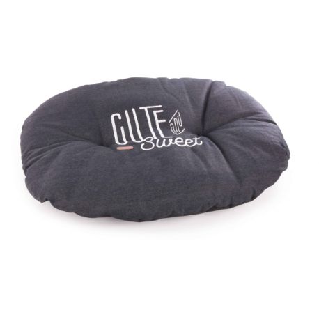 Coussin "Cute and sweet"- Noire