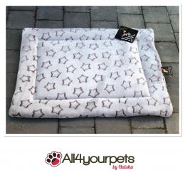 Plaid - rectangle de couchage "étoiles" - 80 x 60 cm - plusieurs coloris disponibles