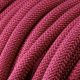 Laisse fait main - en corde type alpinisme - ultra-résistant - Modèle "Vieux rose" - Ep : 10 mm
