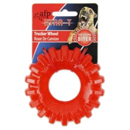 Chewing trucker wheel