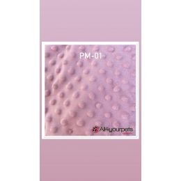 Corbeille haute "Cocoon " ultra-douce de haute qualité - Fabrication belge - Couleur : PM-01- Rose pastel