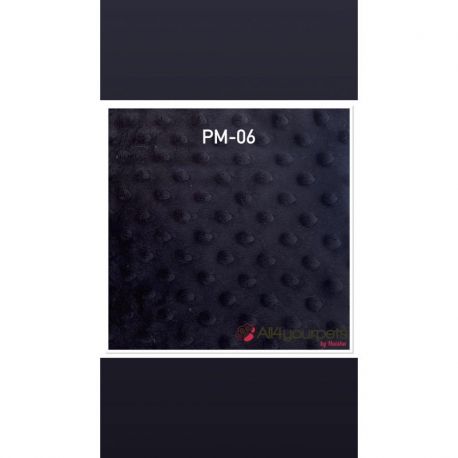 Corbeille haute "Cocoon " ultra-douce de haute qualité&nbsp;- Fabrication belge - Couleur : PM-06 - Noir
