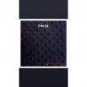 Corbeille haute "Cocoon " ultra-douce de haute qualité - Fabrication belge - Couleur : PM-06 - Noir