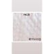 Corbeille haute "Cocoon " ultra-douce de haute qualité&nbsp;- Fabrication belge - Couleur : PM-07 - Blanc