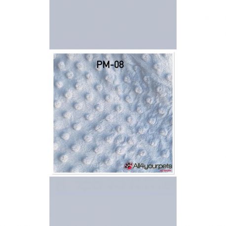 Corbeille haute "Cocoon " ultra-douce de haute qualité&nbsp;- Fabrication belge - Couleur : PM-08 - Bleu pastel