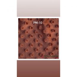 Corbeille haute "Cocoon " ultra-douce de haute qualité - Fabrication belge - Couleur : PM-10 - Brun foncé
