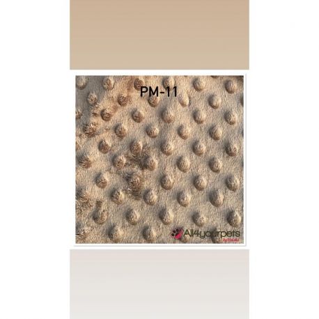 Matelas ultra-doux de haute qualité, finition « sweet bubble » - Couleur : PM-11 - Kaki - Taille 80x60 cm