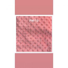 Matelas ultra-doux de haute qualité, finition « sweet bubble » - Couleur : PM-013- Rose saumon - Taille 80x60 cm