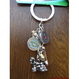 American Cocker Spaniel metal keychain