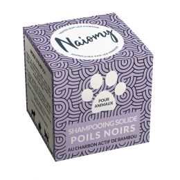 Shampoing solide poils noirs Naiomy : 60ml