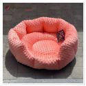 Corbeille haute "Cocoon " ultra-douce de haute qualité&nbsp;- Fabrication belge - Couleur : PM-013 - Rose saumon